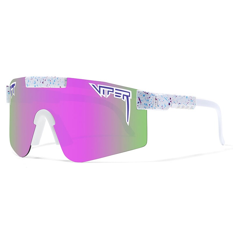 Pit Viper Sports Polarized Sunglasses UV400 Fashion Cycling Glasses, C06