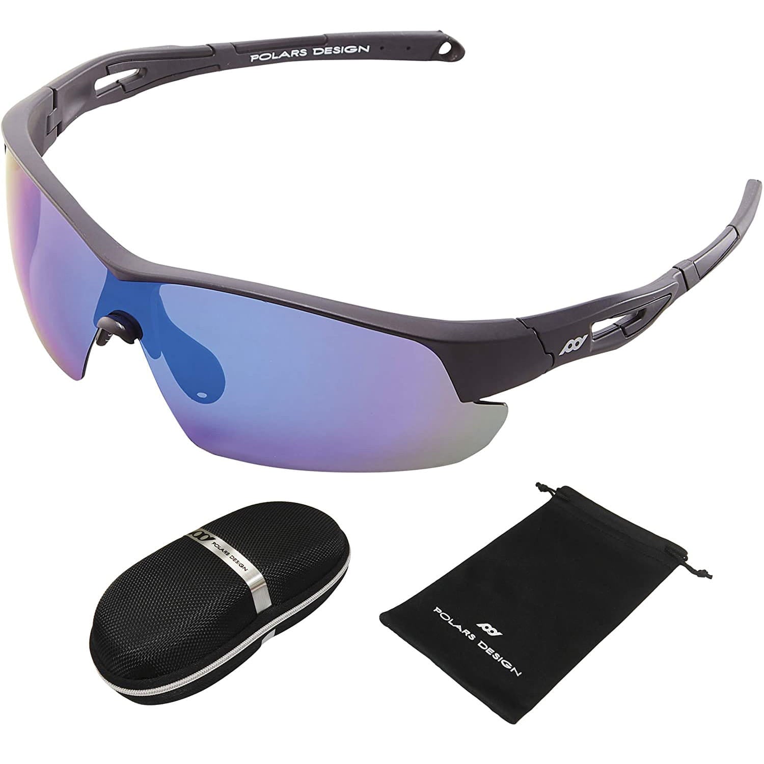 Polarized Sports Sunglasses UV Protection for Running Cycling – PUPU