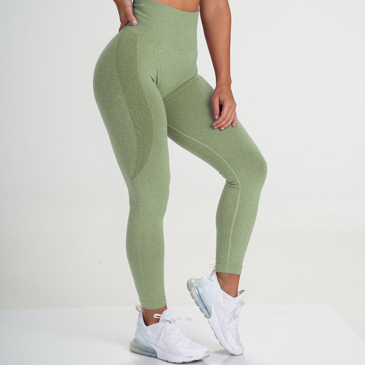 High Waist Fitness Pant Seamless Yoga Leggings - PUPU