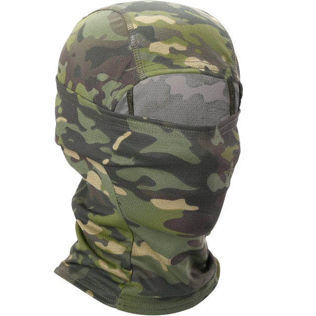 Camouflage Balaclava Full Face Scarf Mask Hiking Cycling Head Cover - PUPU