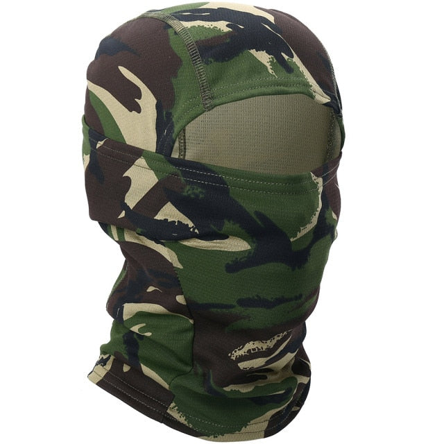 Camouflage Balaclava Full Face Scarf Mask Hiking Cycling Head Cover - PUPU