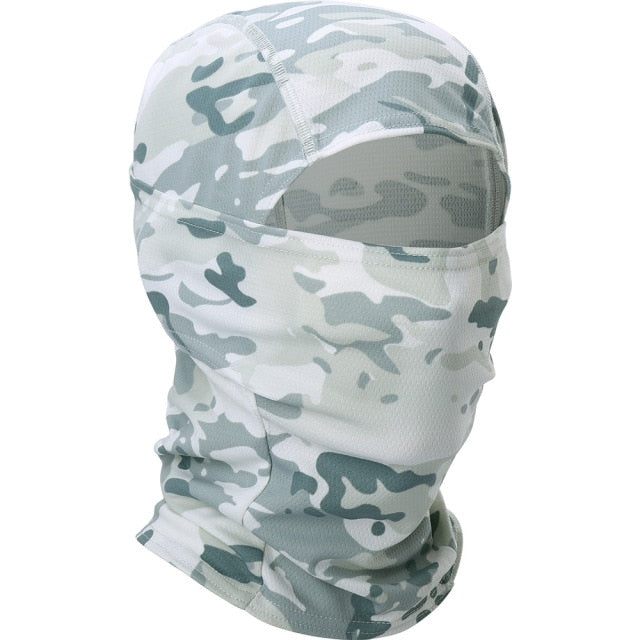 Camouflage Balaclava Full Face Scarf Mask Hiking Cycling Head Cover - PUPU