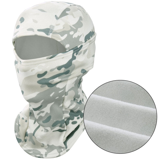 Camouflage Balaclava Full Face Scarf Mask Hiking Cycling Head Cover - PUPU