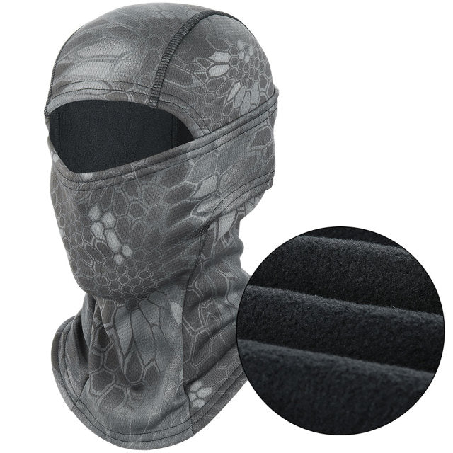 Camouflage Balaclava Full Face Scarf Mask Hiking Cycling Head Cover - PUPU