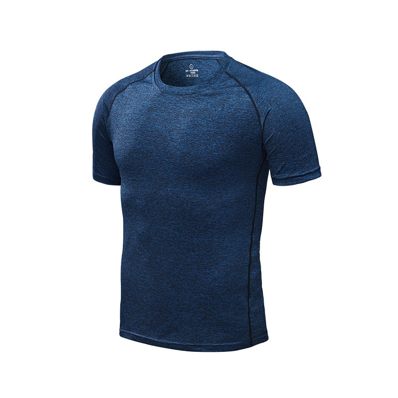 Men Running T-Shirts Quick Dry Compression Sports Shirt - PUPU